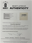 Richard Nixon Signed Book <em>Leaders</em>